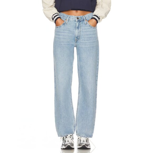 Levi's Dad Straight Jeans Light Wash Size 25 - Picture 1 of 4